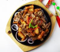 铁板孜然羊肉的做法