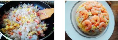 虾仁火腿蛋炒饭的做法图文步骤