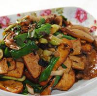 豆腐干炒回锅肉的做法