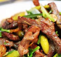 野山椒牛肉的做法
