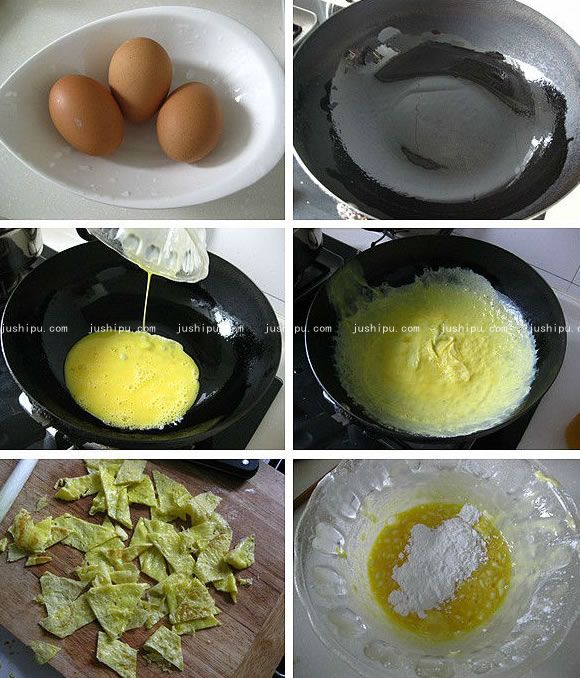 拔丝鸡蛋的做法 www.meitianmeiwei.com