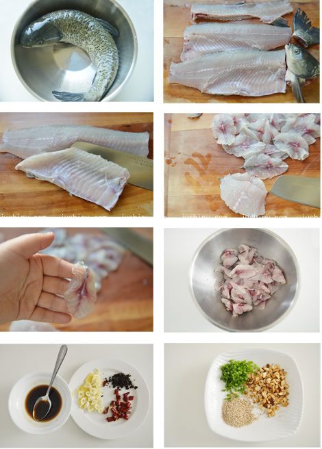 川味口水鱼片的做法 www.meitianmeiwei.com