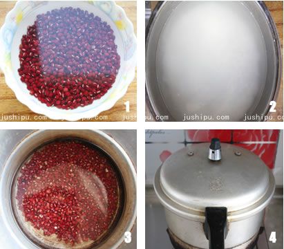 红豆年糕的做法 www.meitianmeiwei.com