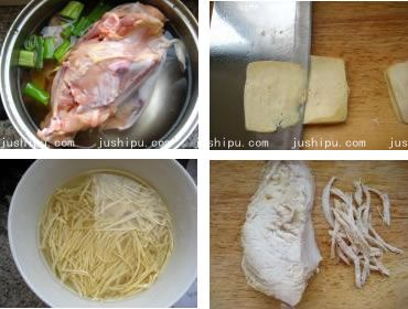 大煮干丝的做法 www.meitianmeiwei.com