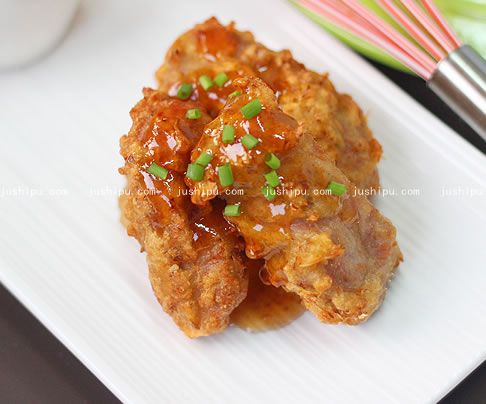 蒜香排骨的做法 www.meitianmeiwei.com