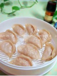 萝卜豆腐素馅蒸饺的做法