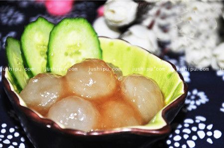 蚝油冬瓜球的做法 www.meitianmeiwei.com
