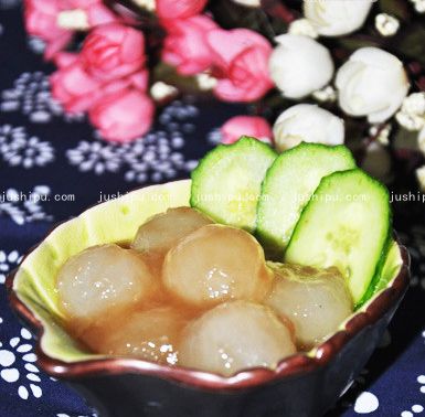 蚝油冬瓜球的做法 www.meitianmeiwei.com